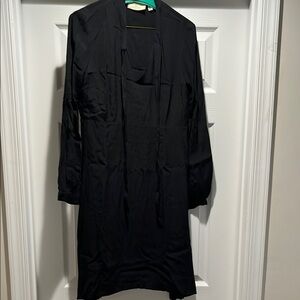 Anthropologie Black Asymmetrical Dress